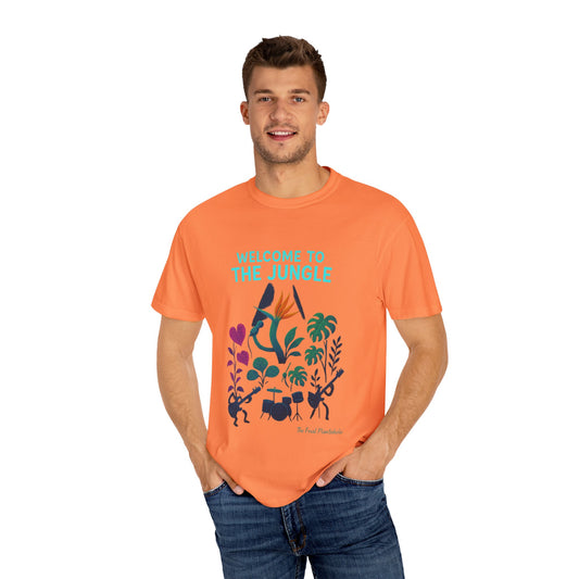 Welcome to the Jungle T-Shirt - Vibrant Unisex Tees for Nature Lovers, Music Festivals, Summer, Gifts, Eco-Friendly Fashion
