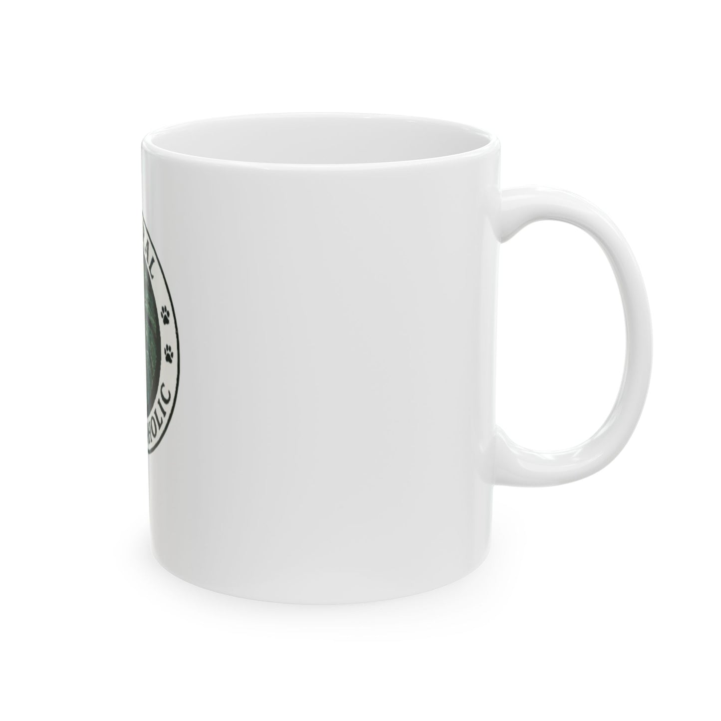 Feral Plantaholic Ceramic Mug - Perfect Gift for Plant Lovers, Eco-Friendly Coffee Cup, Home and Office Decor, Greenery Enthusiasts