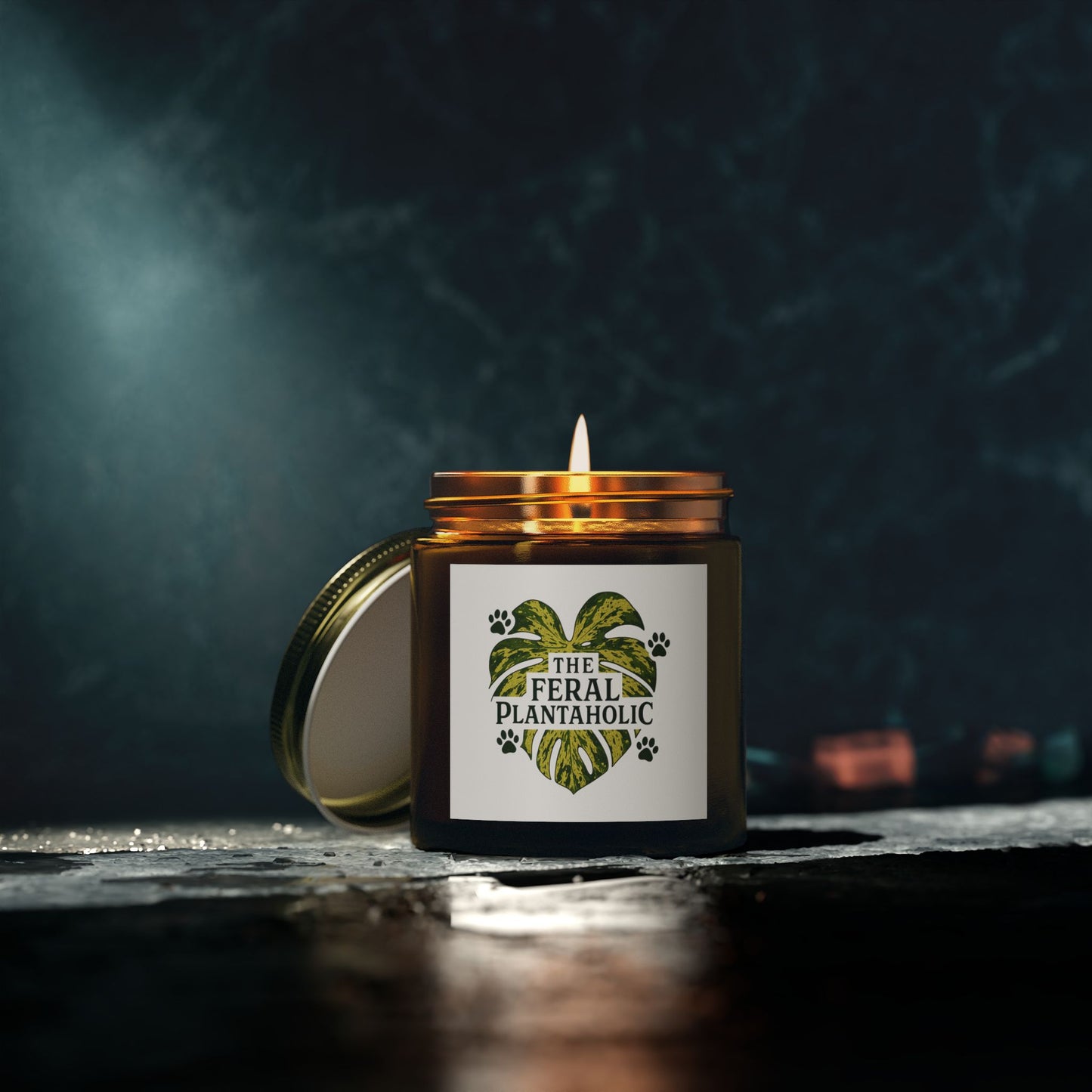 Feral Plantaholic Scented Candles, Aromatherapy, Eco-Friendly, Home Decor, Gifts for Plant Lovers