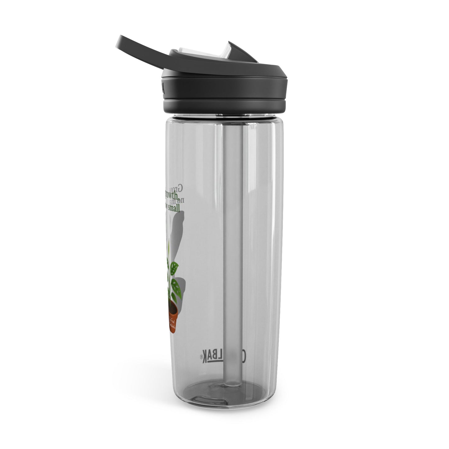 Growth-Themed Water Bottle | Eco-Friendly Hydration | Motivational Gift for Plant Lovers, Fitness Junkies, Eco-Conscious, Daily Use, Gym