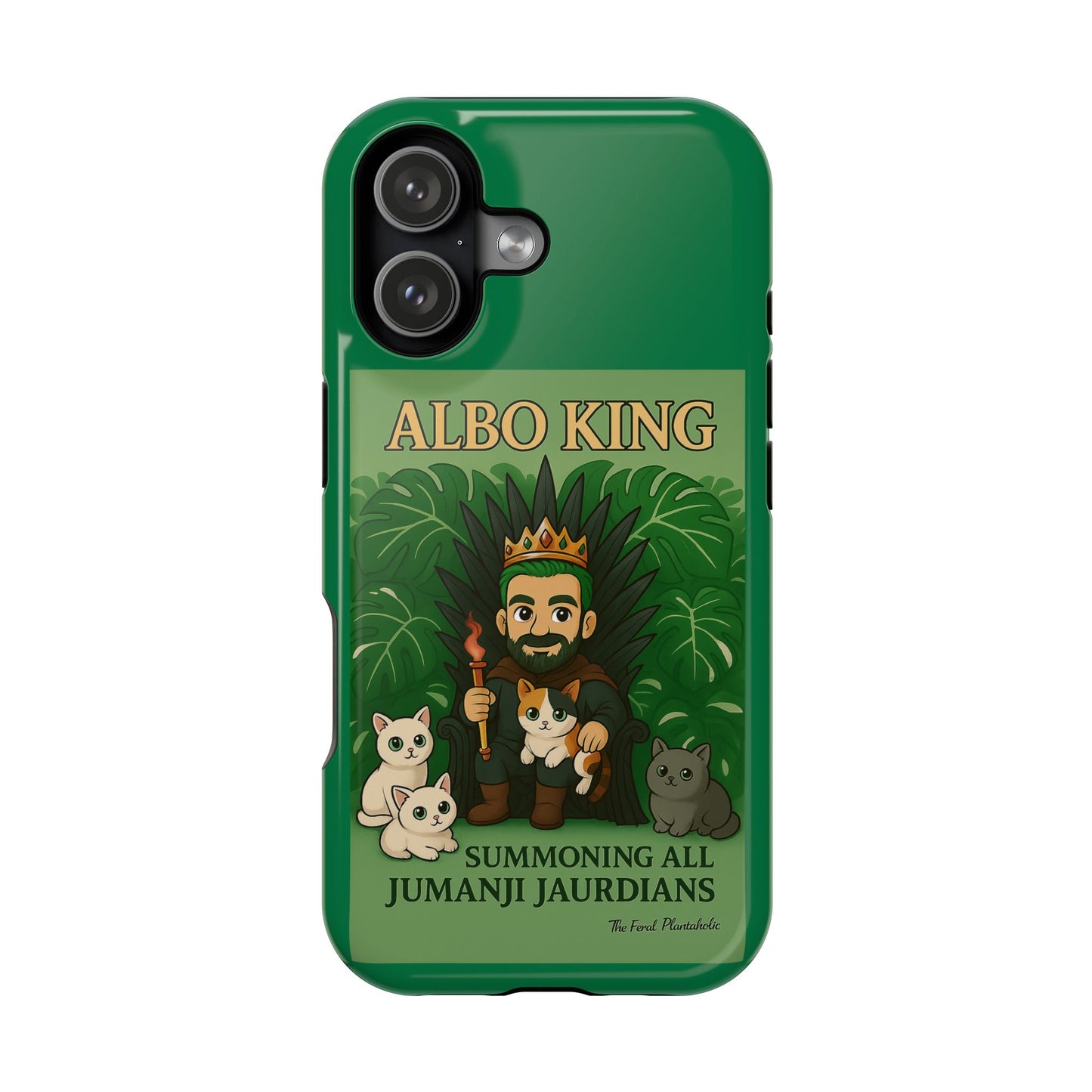 Impact-Resistant Phone Case — "Albo King" Jumanji Guardian Design