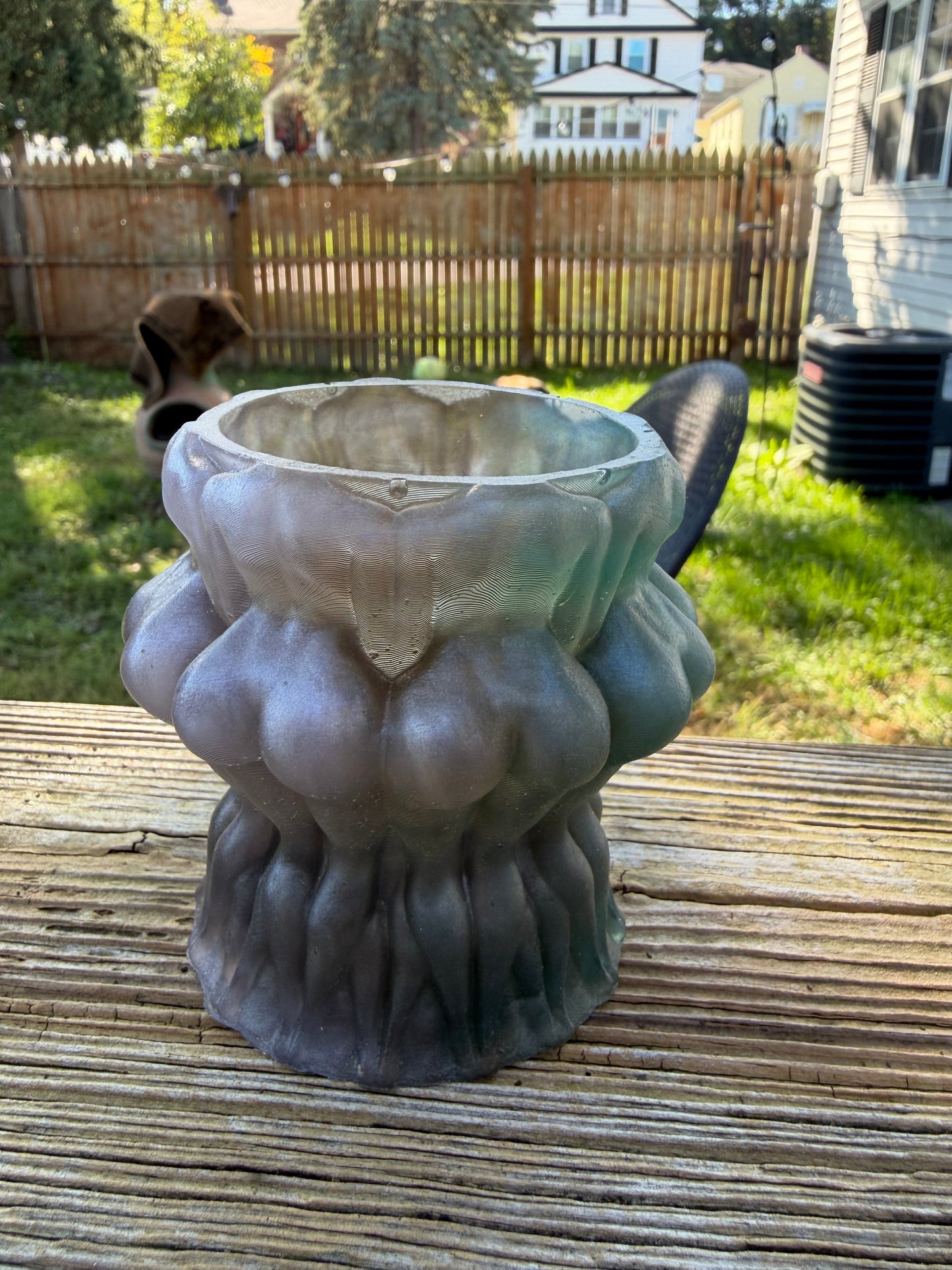 Lady Butt Planter Multi Color
