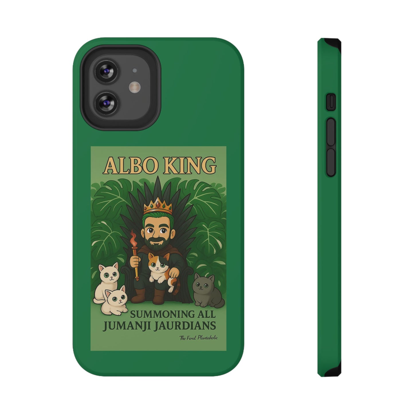 Impact-Resistant Phone Case — "Albo King" Jumanji Guardian Design