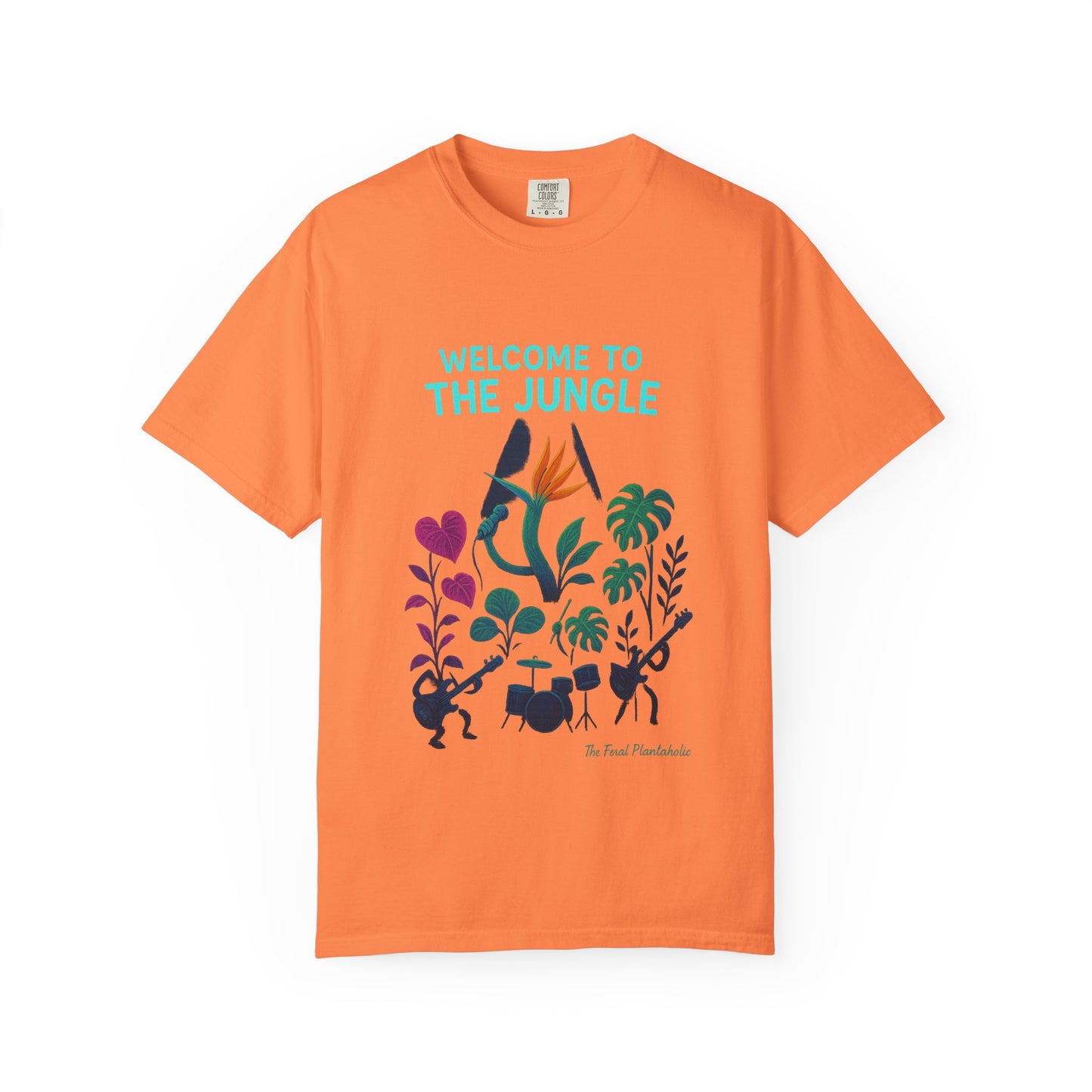Welcome to the Jungle T-Shirt - Vibrant Unisex Tees for Nature Lovers, Music Festivals, Summer, Gifts, Eco-Friendly Fashion