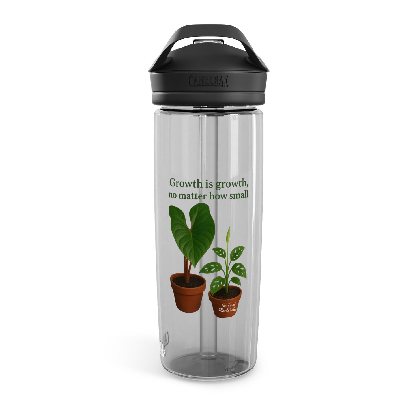 Growth-Themed Water Bottle | Eco-Friendly Hydration | Motivational Gift for Plant Lovers, Fitness Junkies, Eco-Conscious, Daily Use, Gym