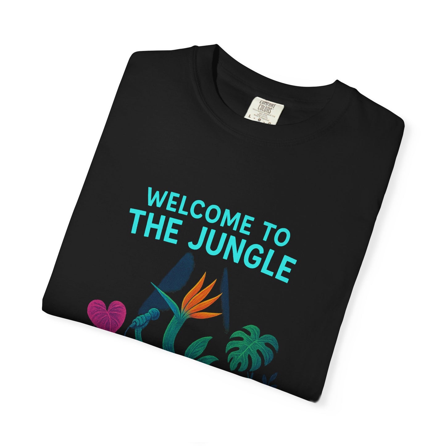 Welcome to the Jungle T-Shirt - Vibrant Unisex Tees for Nature Lovers, Music Festivals, Summer, Gifts, Eco-Friendly Fashion