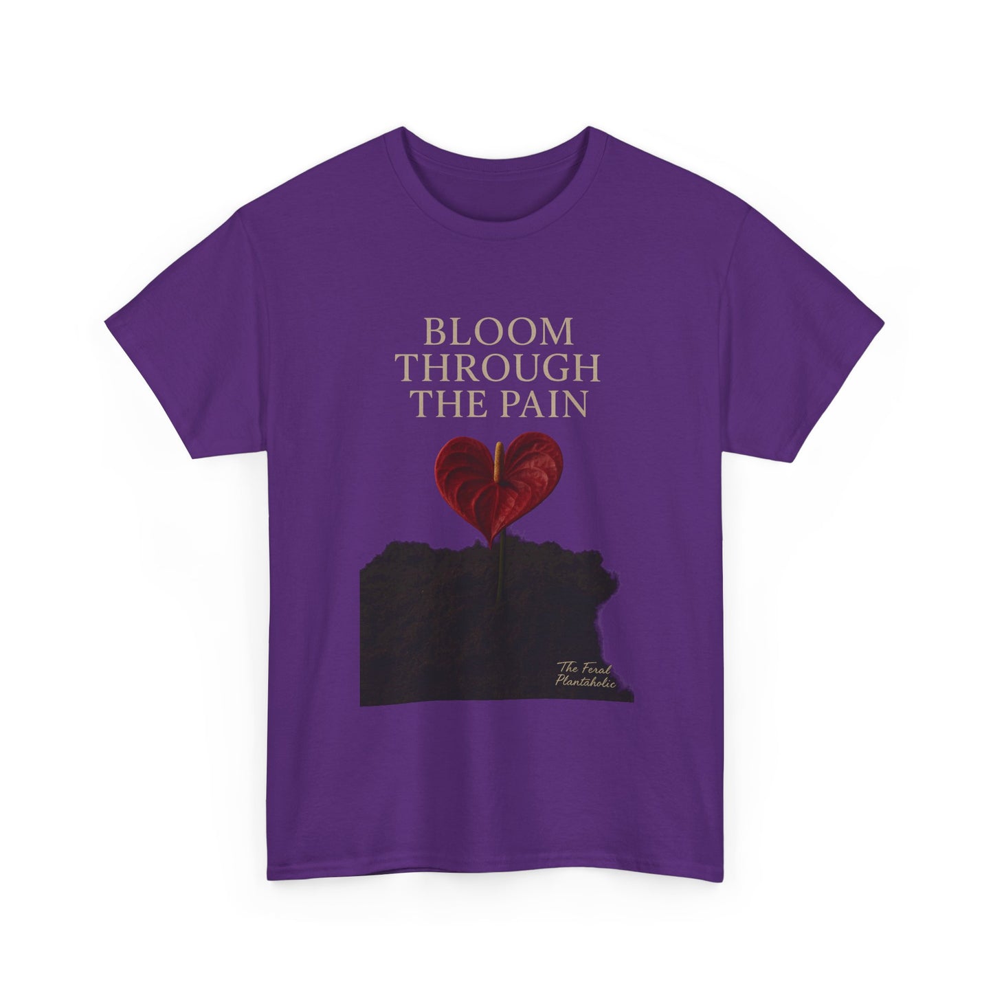 Bloom Through the Pain Unisex Heavy Cotton Tee | Inspirational Shirt, Motivational T-Shirt, Gift for Recovery, Grief Support, Mental [...]