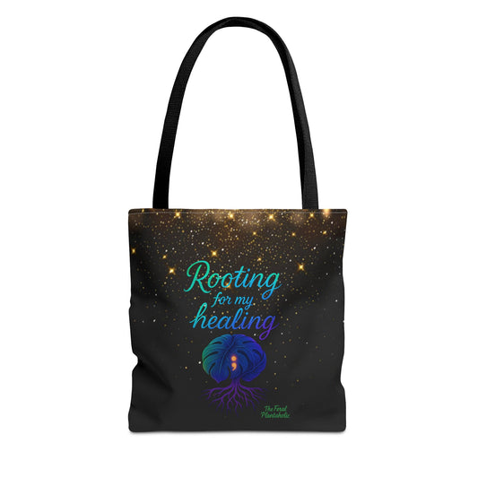 Healing Affirmation Tote Bag, Empowering Tote, Gift for Wellness, Inspirational Bag, Motivational Tote, Self-Care Accessory