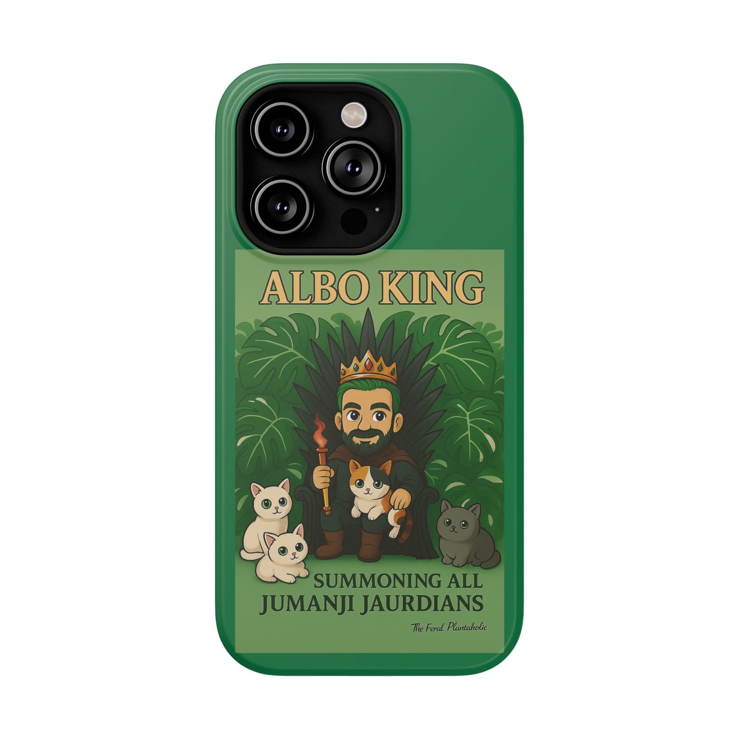 Impact-Resistant Phone Case — "Albo King" Jumanji Guardian Design