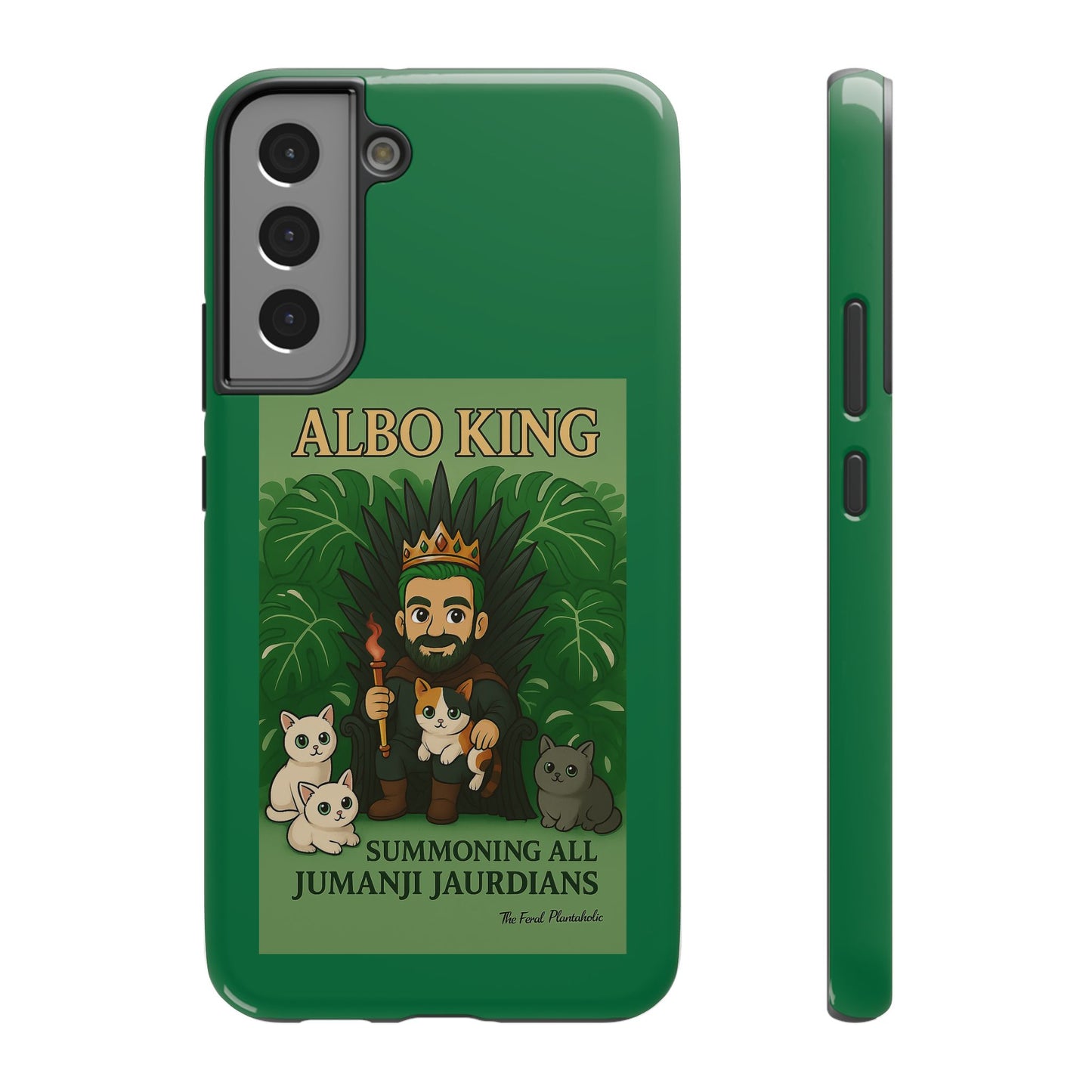 Impact-Resistant Phone Case — "Albo King" Jumanji Guardian Design