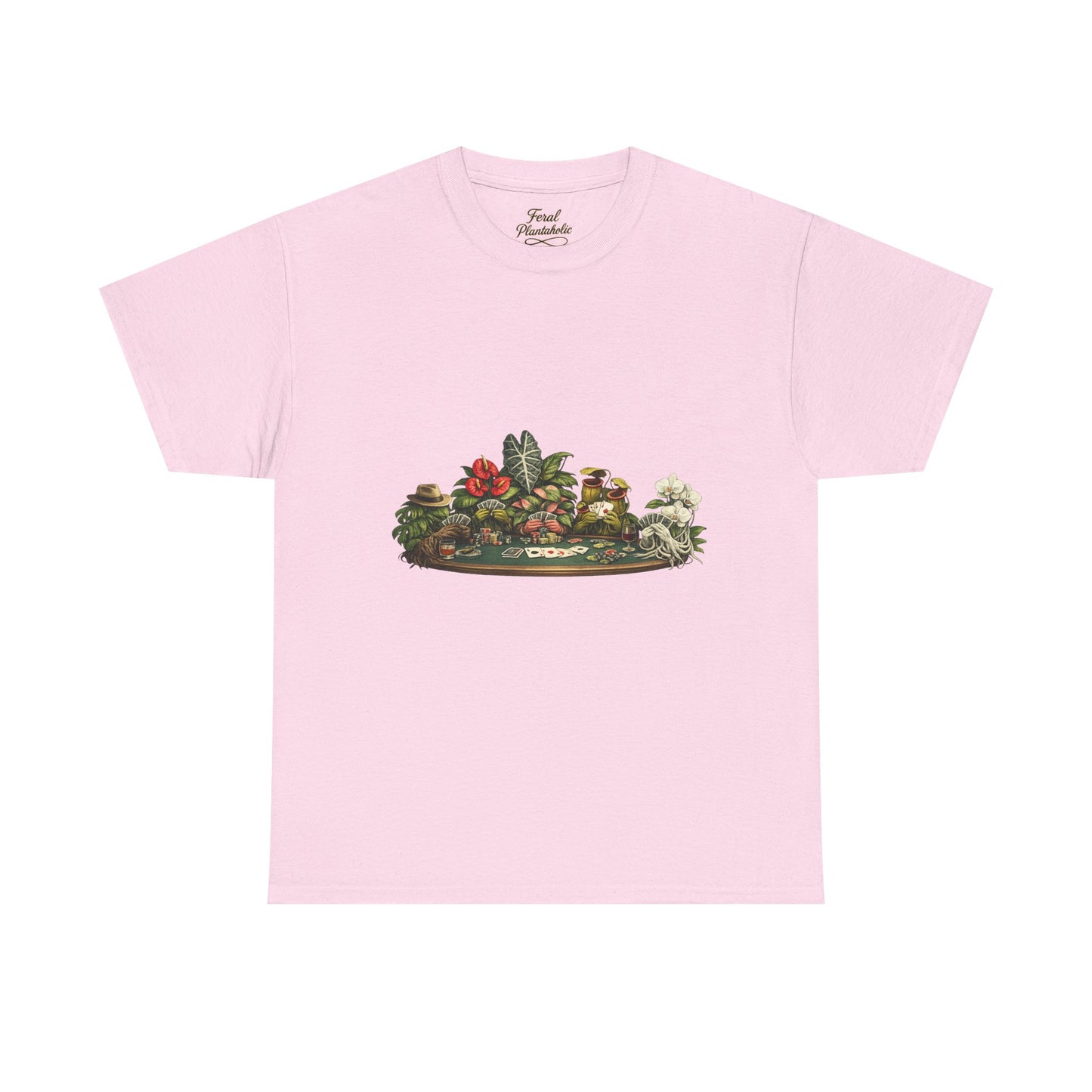 Vintage Botanical Dish Garden Tee — Floral Still Life Graphic T-Shirt