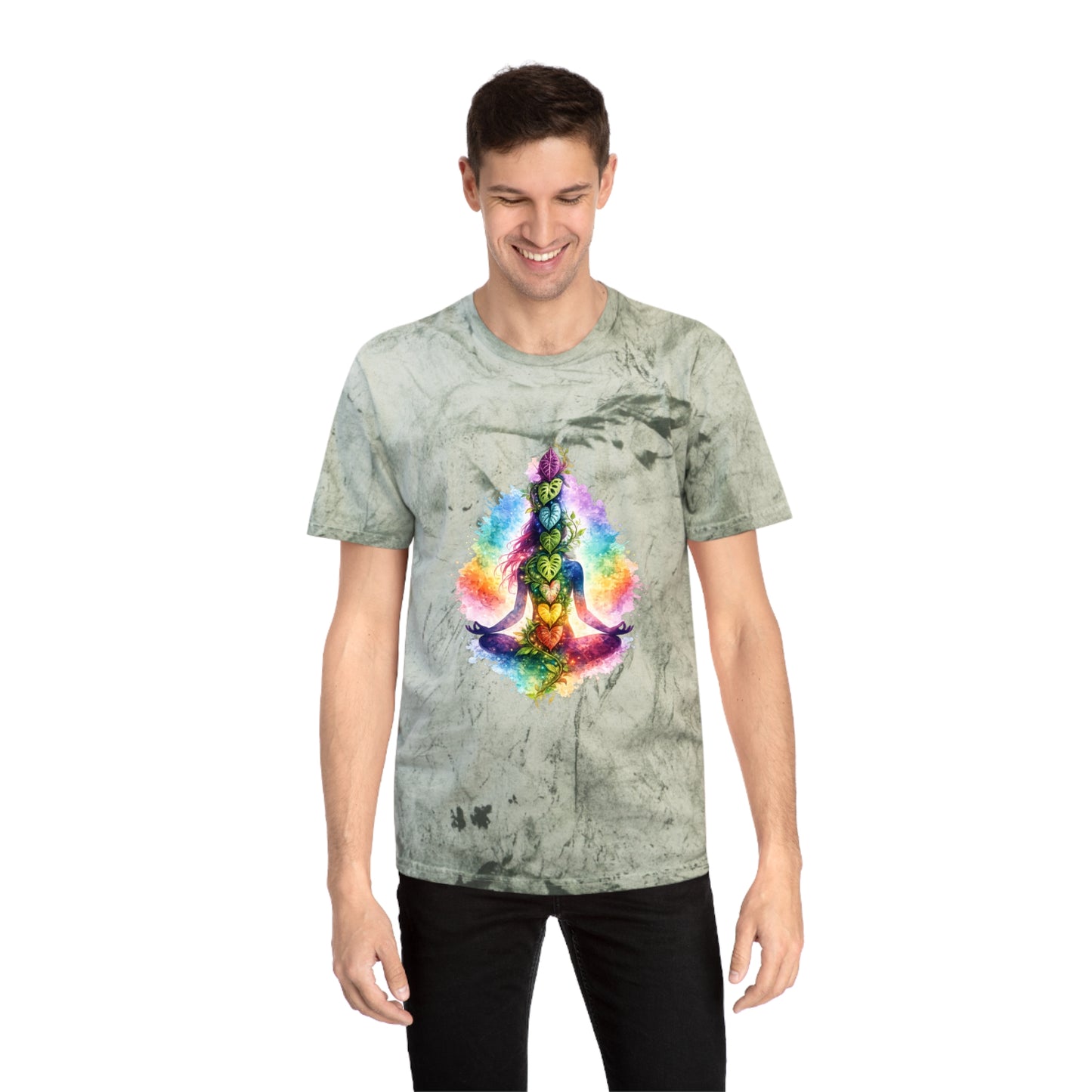Tie-Dye Chakra Meditation T-Shirt