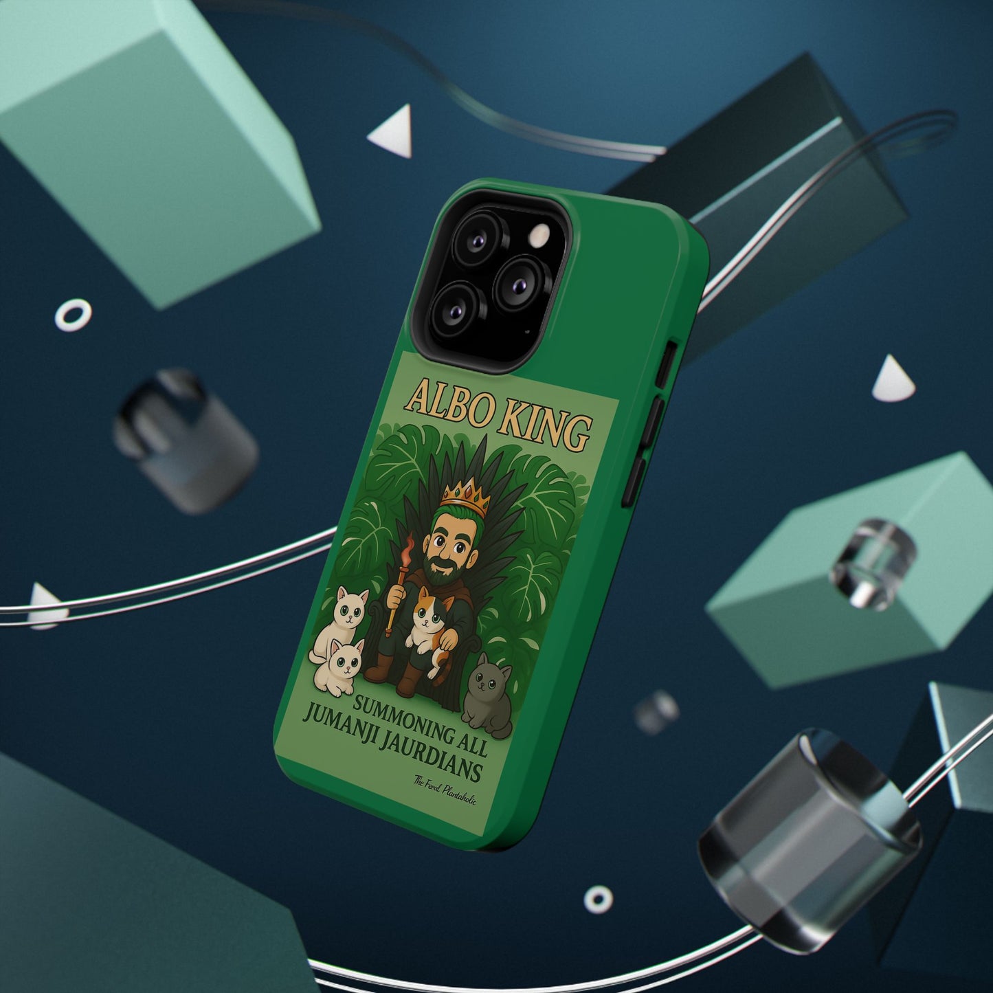 Impact-Resistant Phone Case — "Albo King" Jumanji Guardian Design