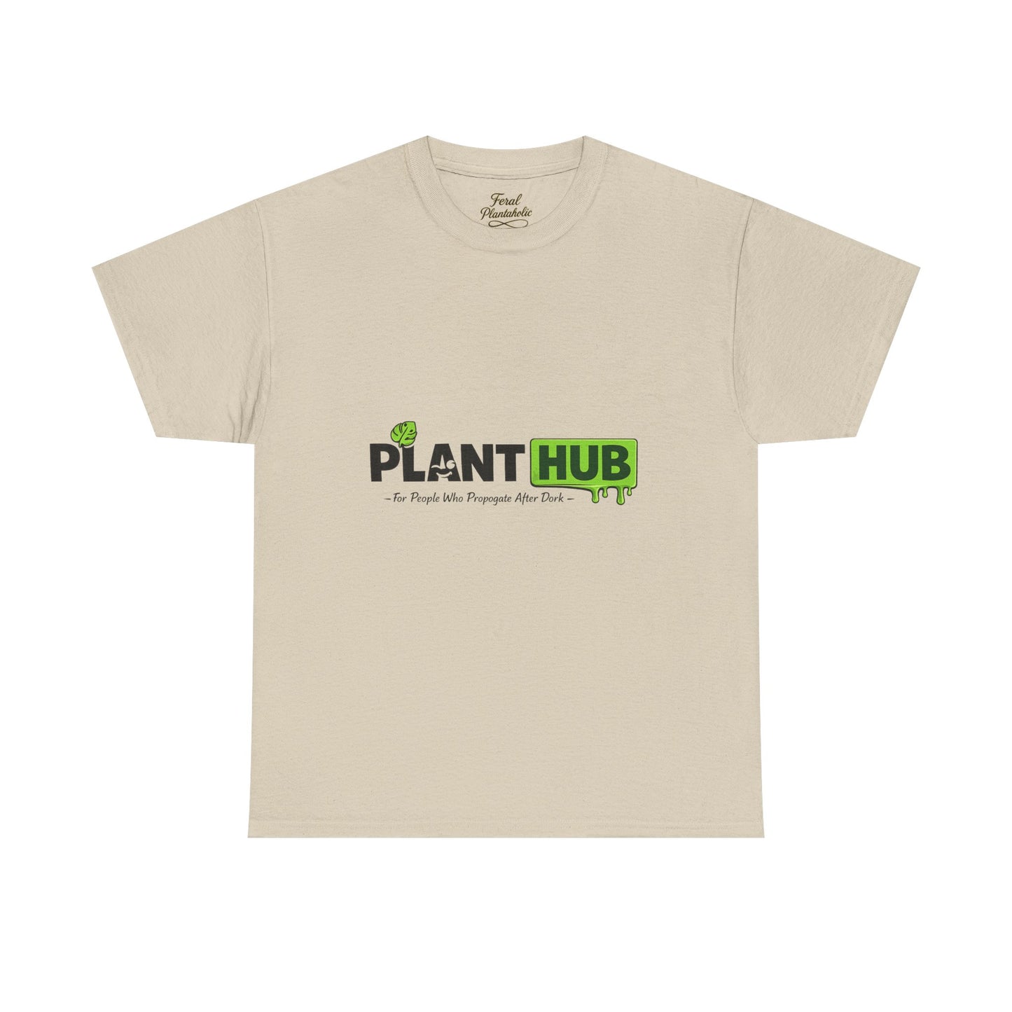 Plant Hub Logo T‑Shirt — Plant Lover Garden Tee