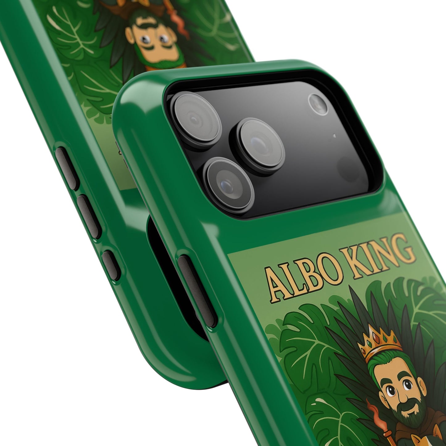 Impact-Resistant Phone Case — "Albo King" Jumanji Guardian Design