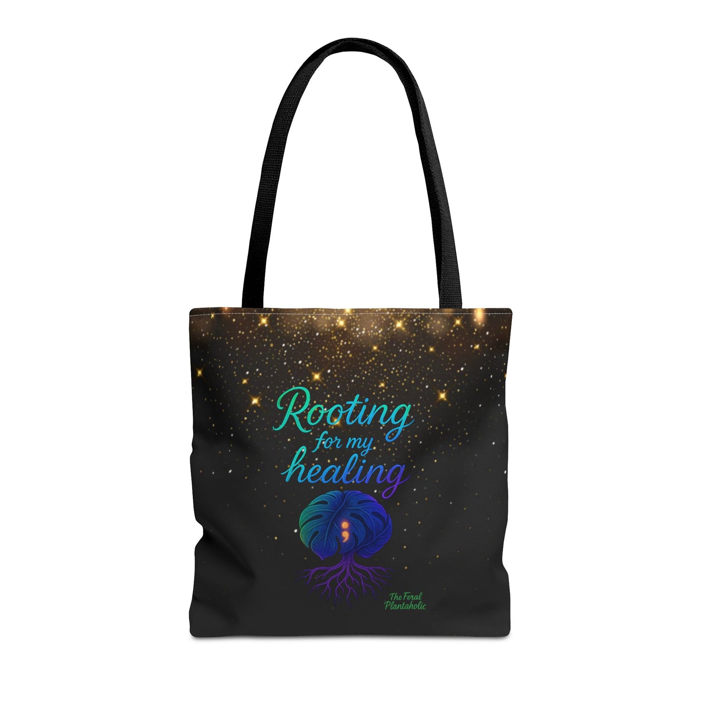 Healing Affirmation Tote Bag, Empowering Tote, Gift for Wellness, Inspirational Bag, Motivational Tote, Self-Care Accessory