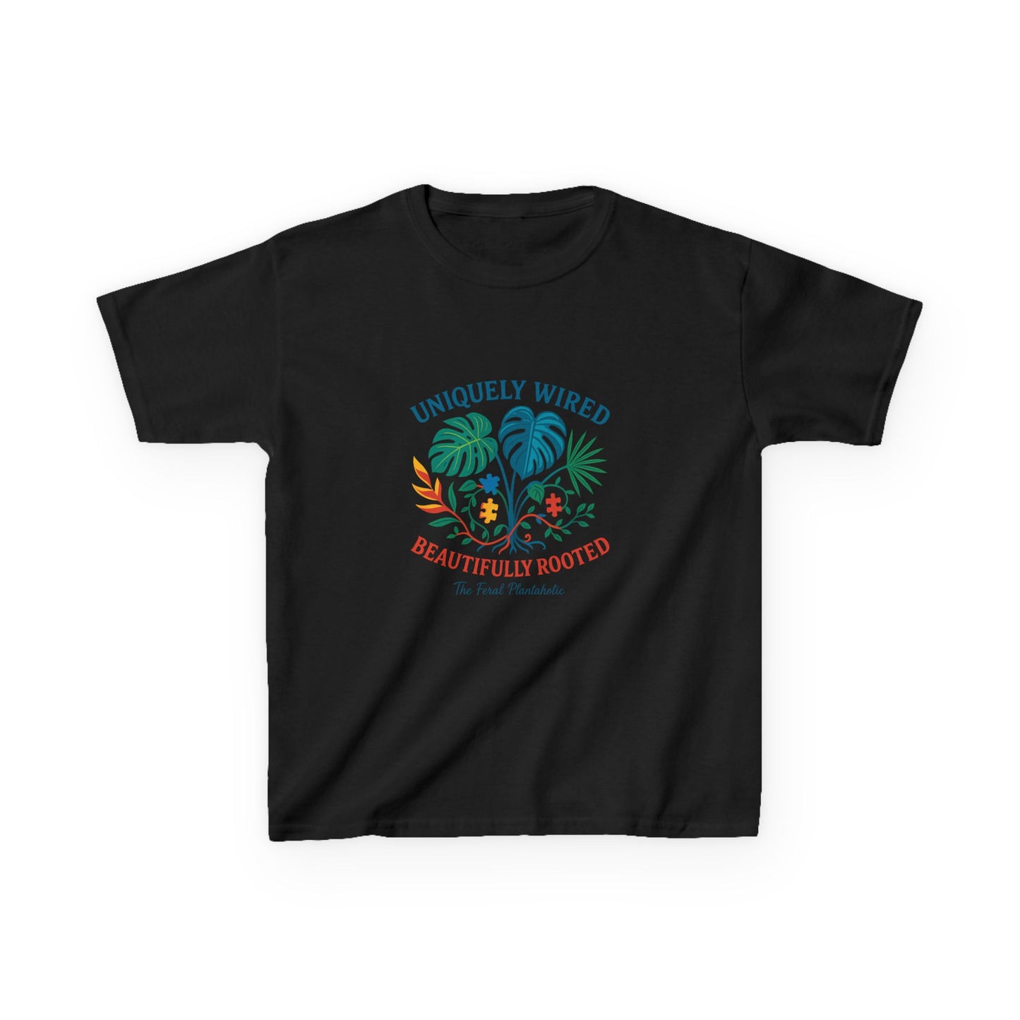 Kids Botanical Nature Tee - Uniquely Wired, Beautifully Rooted