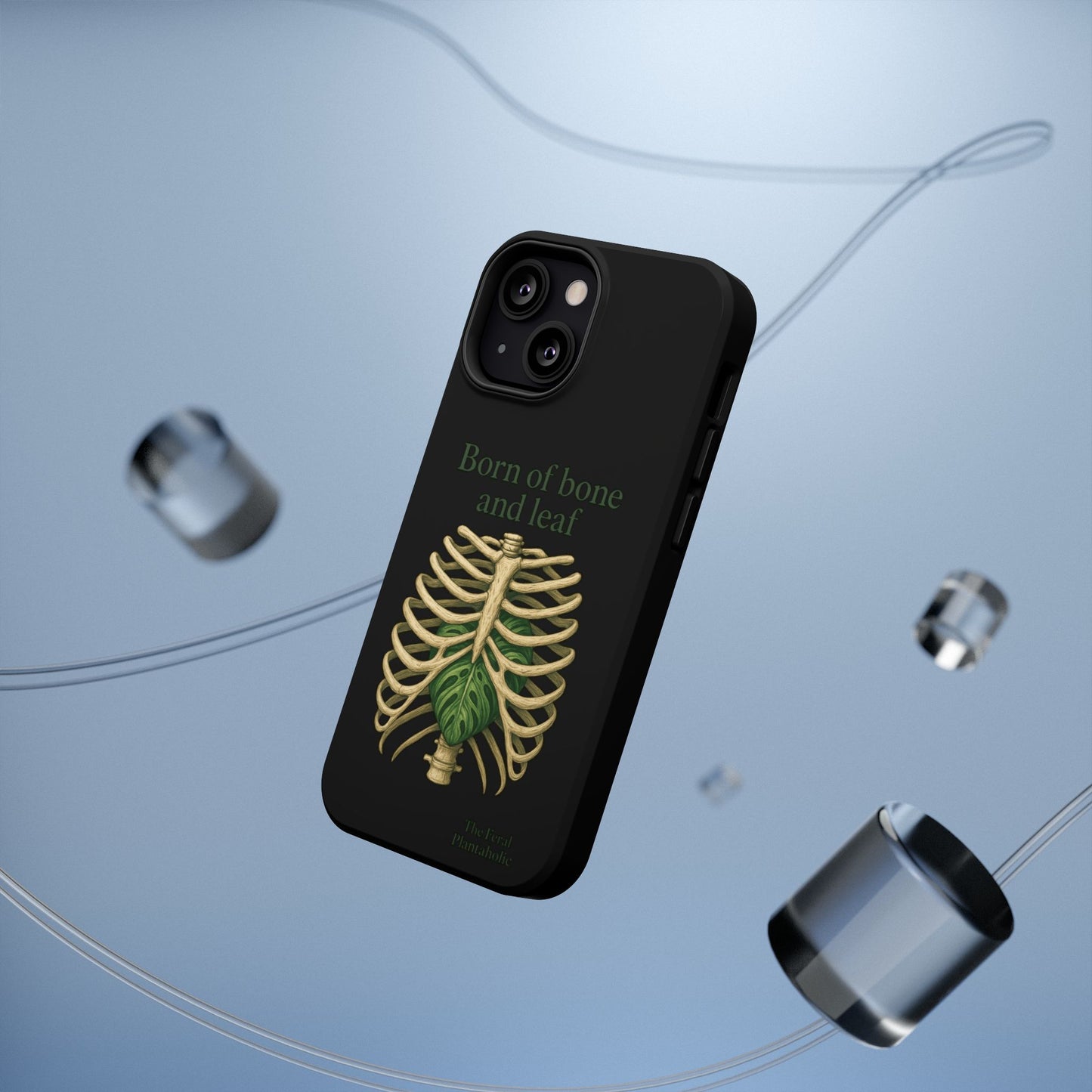 Born of Bone and Leaf Phone Case — Impact-Resistant iPhone Cover