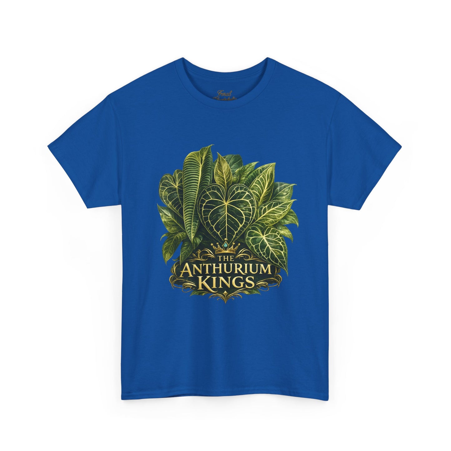 Anthurium Kings Tee — Botanical Green Leaf Plant Lover T-Shirt