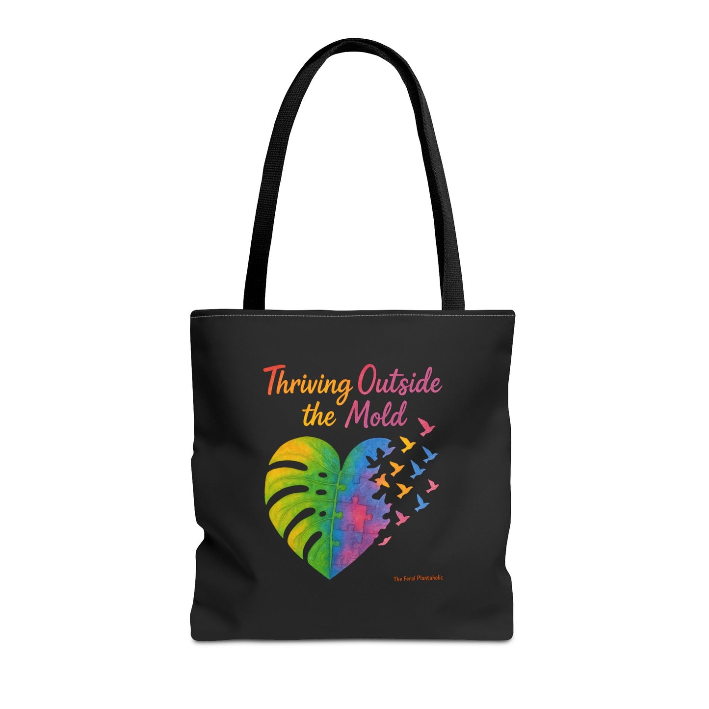Vibrant Motivational Tote Bag | Thriving Outside the Mold | Eco-Friendly Bag, Inspirational Gift, Beach Tote, Everyday Carryall