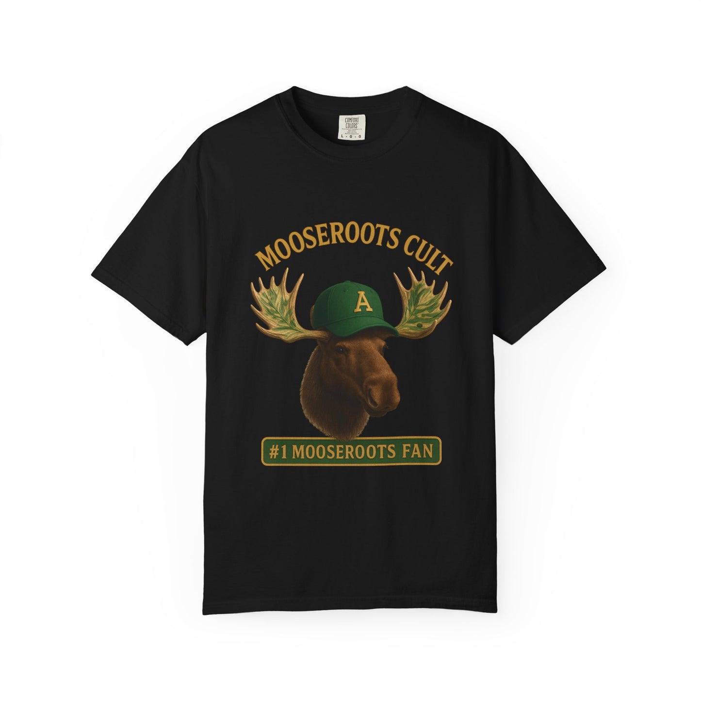 Moose Root Fan T-Shirt - Unisex Garment-Dyed Tee