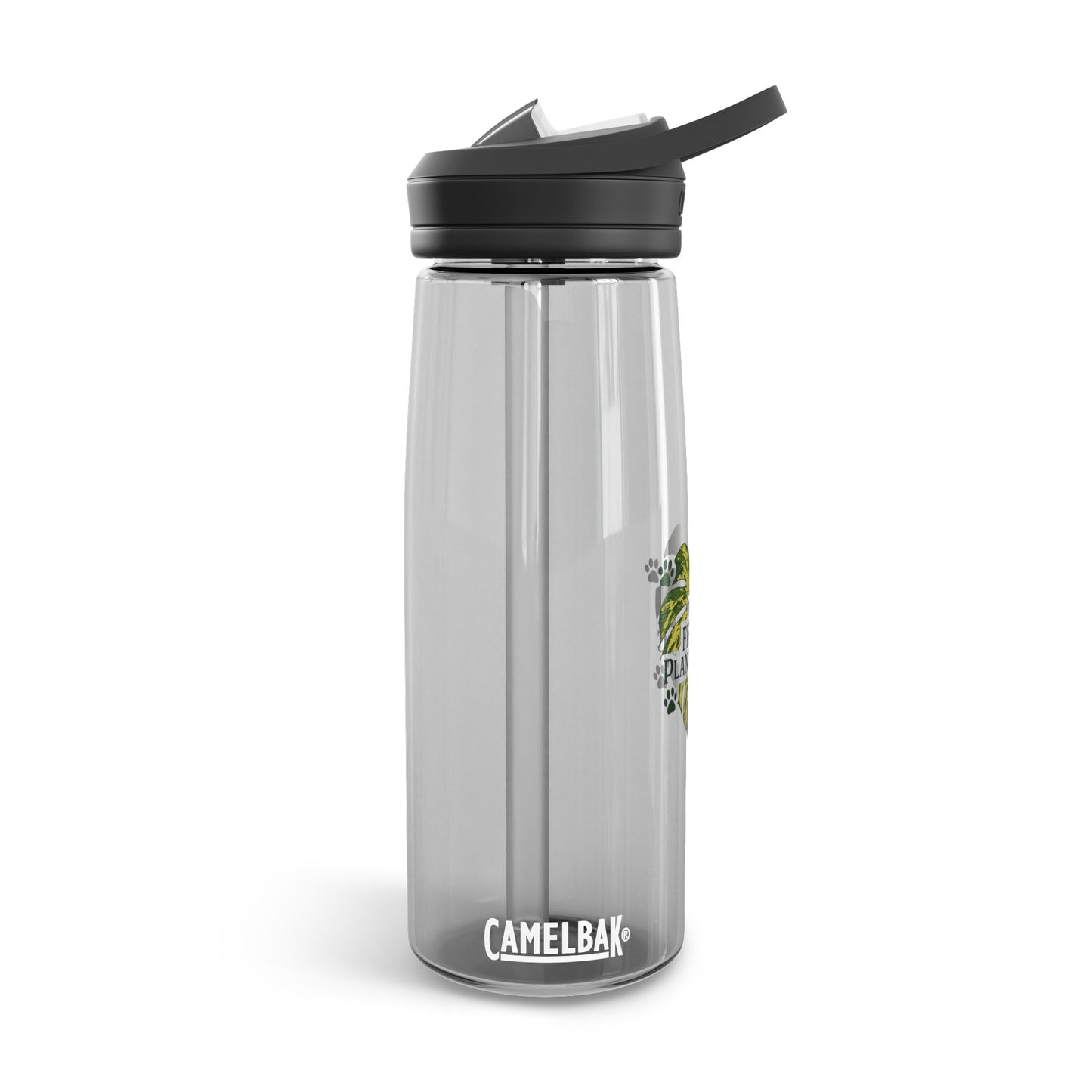 Feral Plantaholic Water Bottle, Eco-Friendly Hydration, Hydration Gift, Nature Lover's Accessory, Reusable Bottle, Green Living