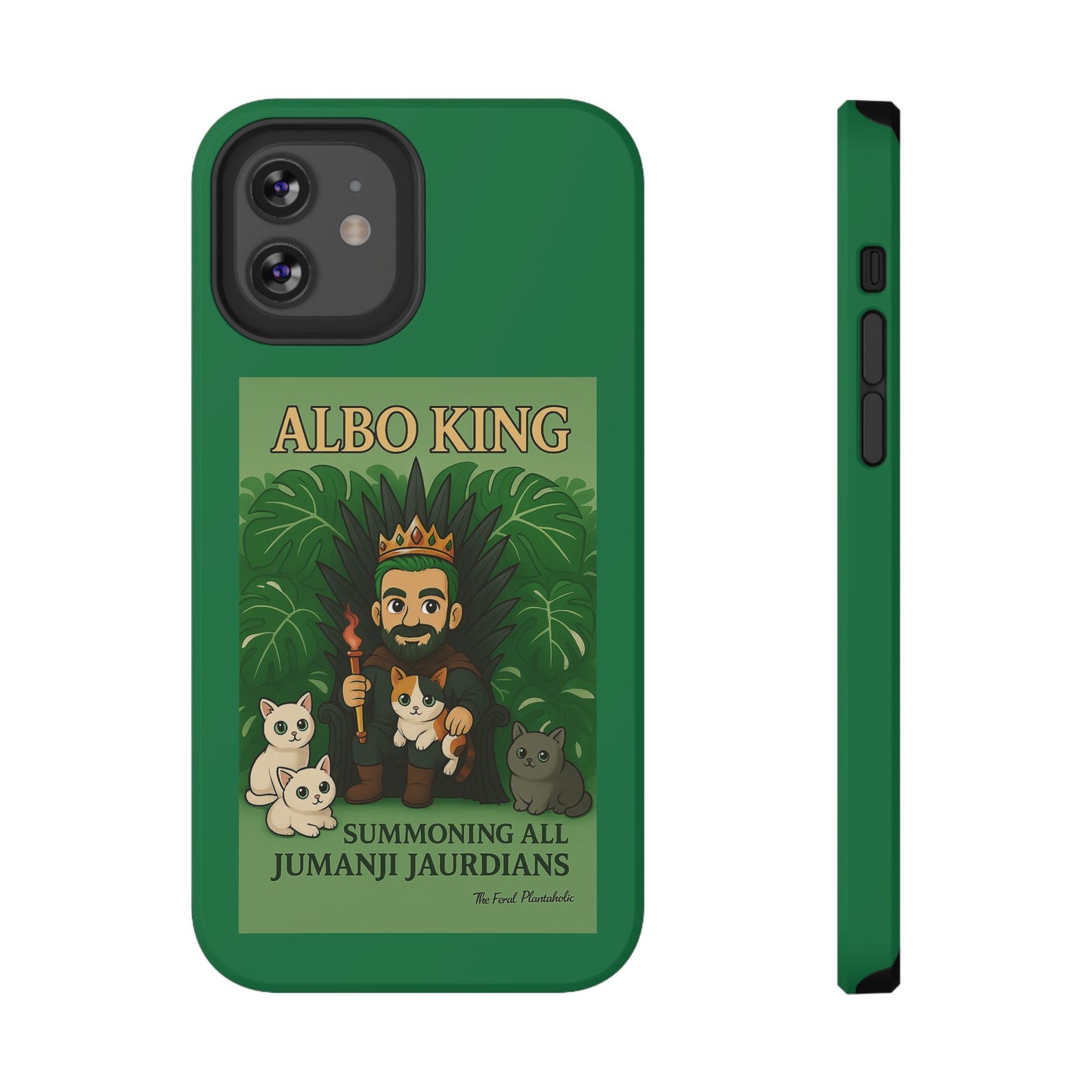 Impact-Resistant Phone Case — "Albo King" Jumanji Guardian Design