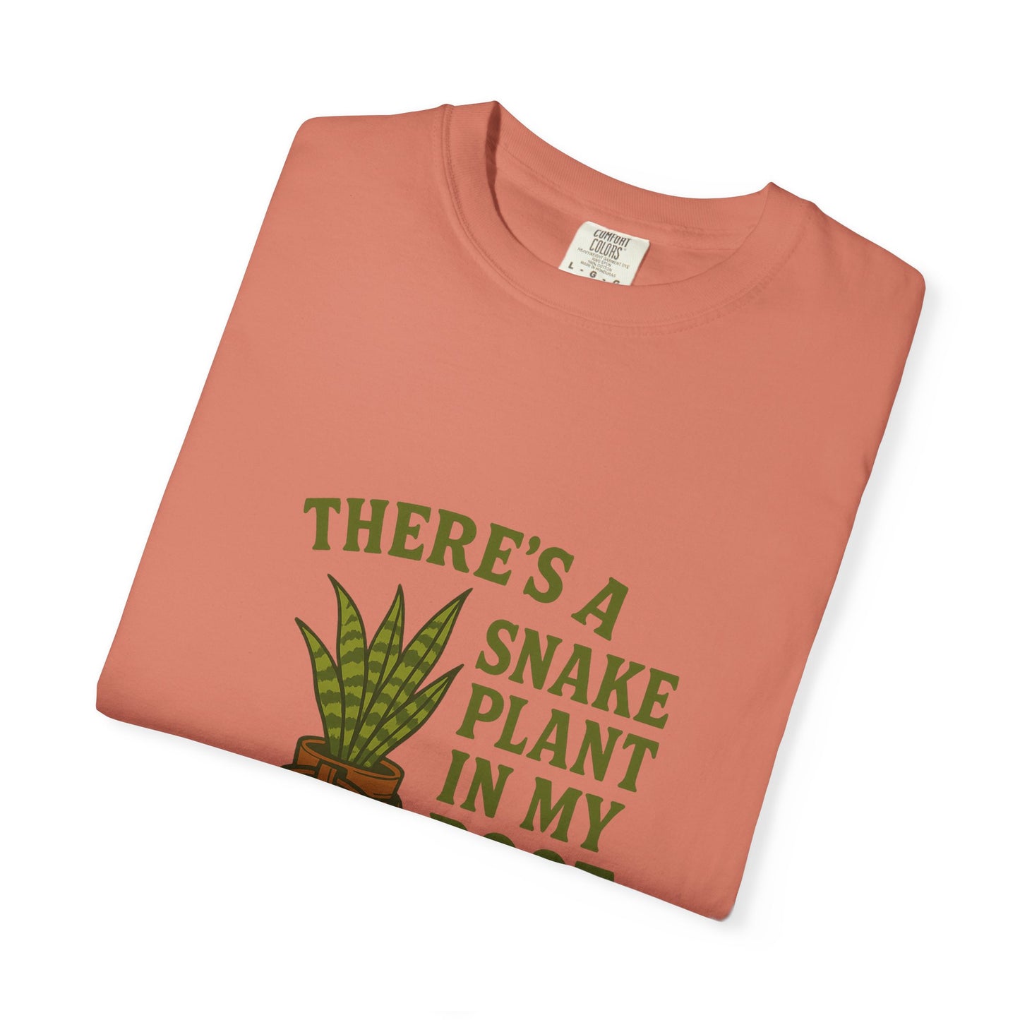 Snake Plant in My Boot T-Shirt | Unisex Garment-Dyed Tee for Plant Lovers, Gardening Gifts, Nature Vibes, Eco-Friendly Clothing, [...]