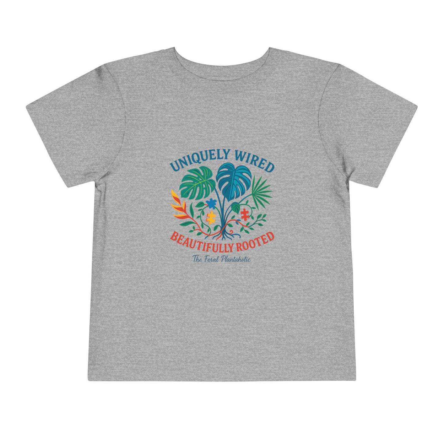 Tropical Vibes Toddler Tee - Uniquely Wired, Beautifully Rooted