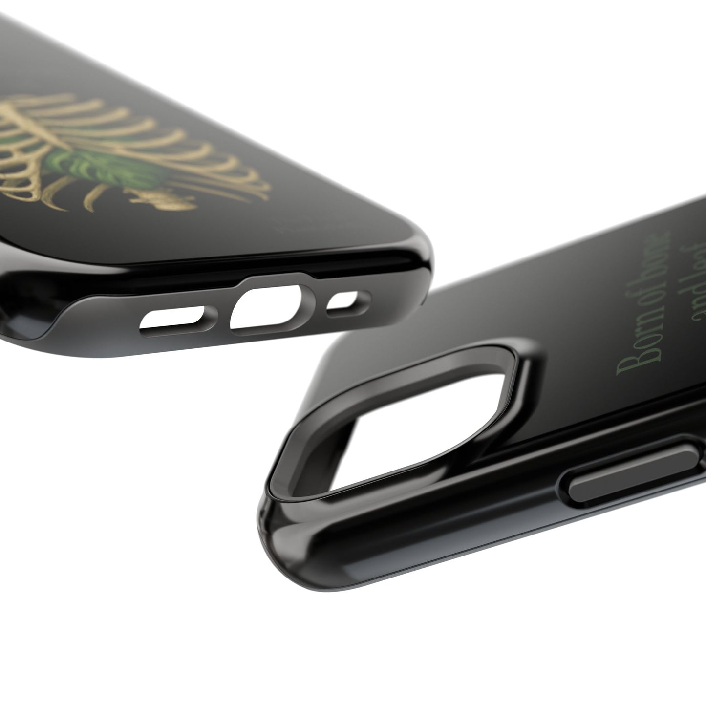 Born of Bone and Leaf Phone Case — Impact-Resistant iPhone Cover