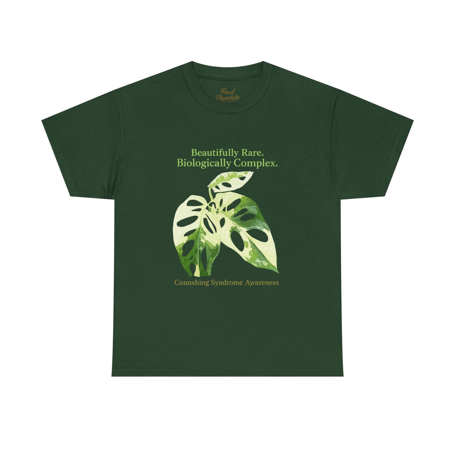 Monstera 'Beautifully Rare' Awareness Tee — Cornelia de Lange Syndrome