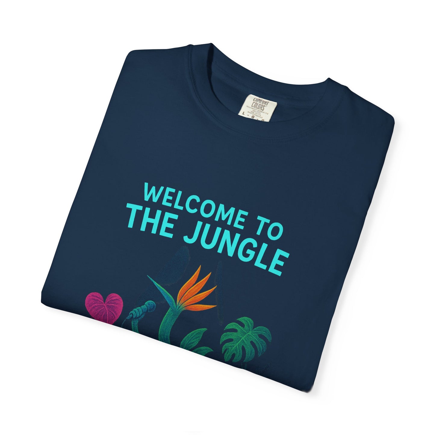 Welcome to the Jungle T-Shirt - Vibrant Unisex Tees for Nature Lovers, Music Festivals, Summer, Gifts, Eco-Friendly Fashion