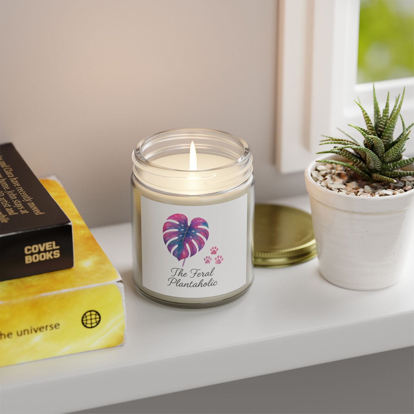 Scented Candles, Coconut Apricot Wax (4oz, 9oz)