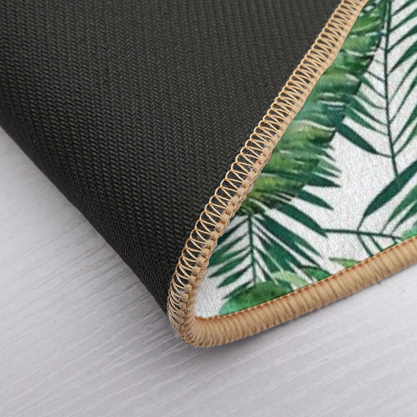 Monstera Banana Palm Leaf Bath Mat