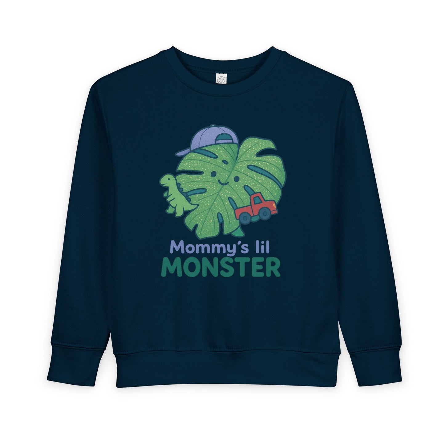 Toddler Monster Sweatshirt with Cute Design, Kids' Apparel, Gifts for Mom, Fun Toddler Clothing, Playdate Outfit