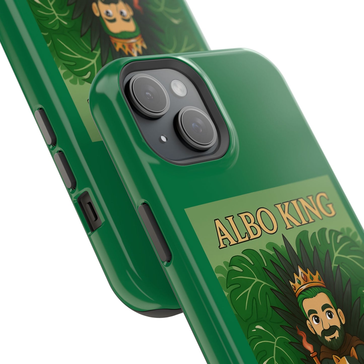 Impact-Resistant Phone Case — "Albo King" Jumanji Guardian Design