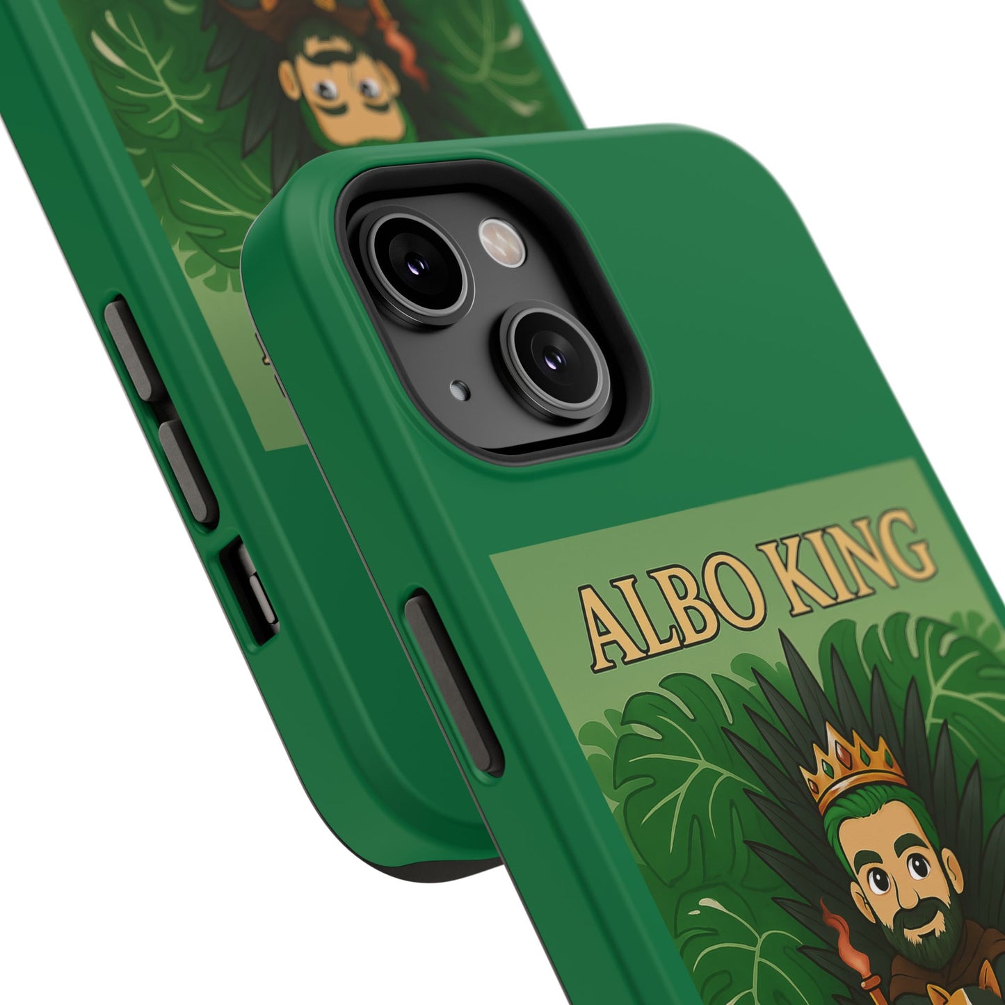 Impact-Resistant Phone Case — "Albo King" Jumanji Guardian Design