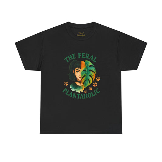 Feral Plantaholic Tee - Unisex Graphic Tee, Nature Lover Gift, Plant Parent Shirt, Eco-Friendly Outfit, Fun Casual Wear
