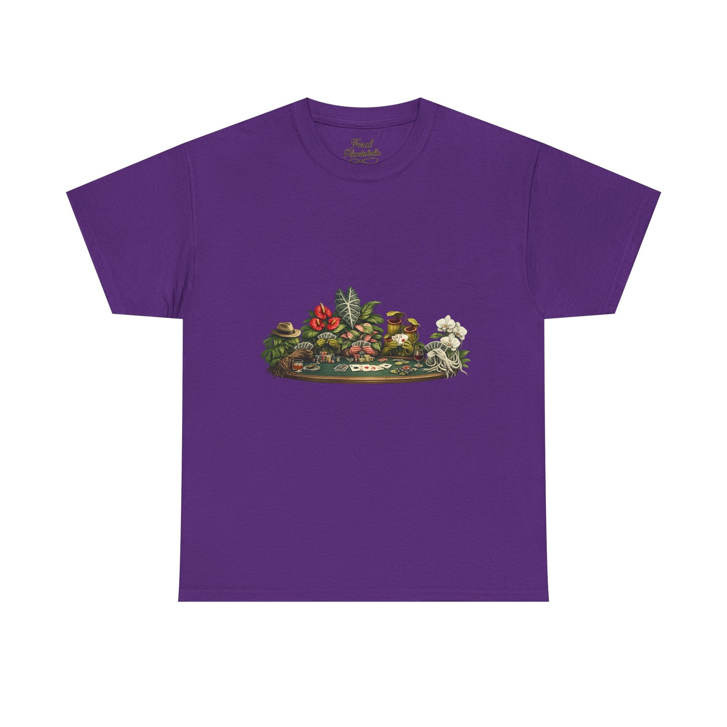 Vintage Botanical Dish Garden Tee — Floral Still Life Graphic T-Shirt