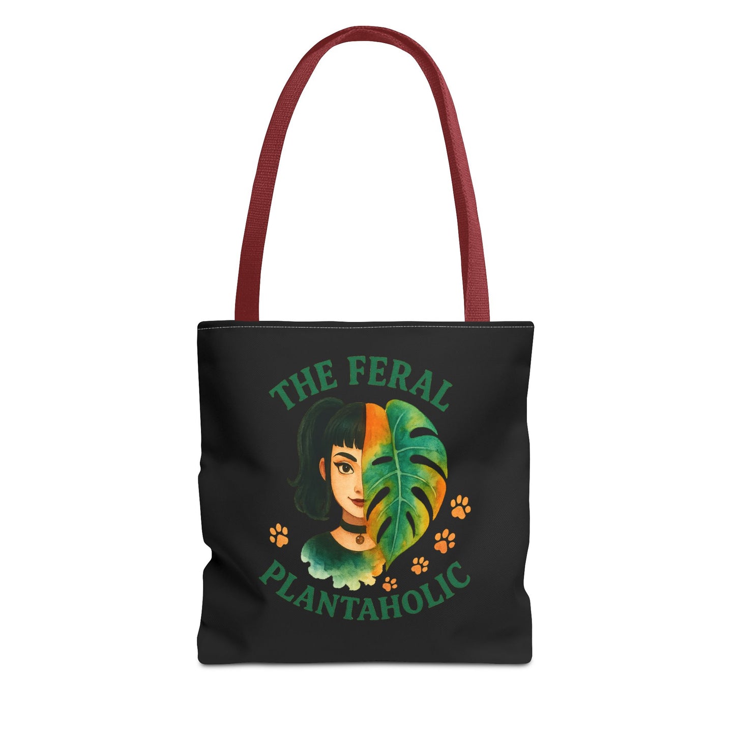 Feral Plantaholic Tote Bag - Eco-Friendly Shopper, Garden Lover Gift, Plant Enthusiast Bag, Botanical Art Tote, Green Thumb Accessory