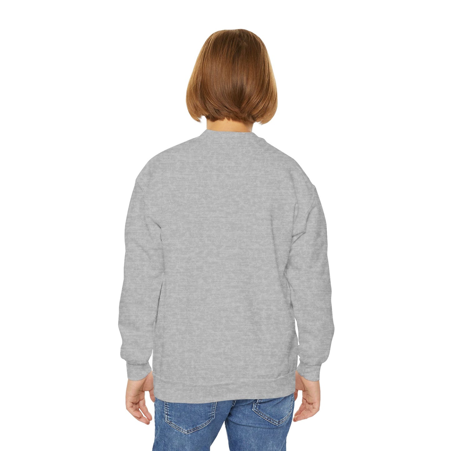 Youth Crewneck Sweatshirt - The Feral Plantaholic, Trendy Gift