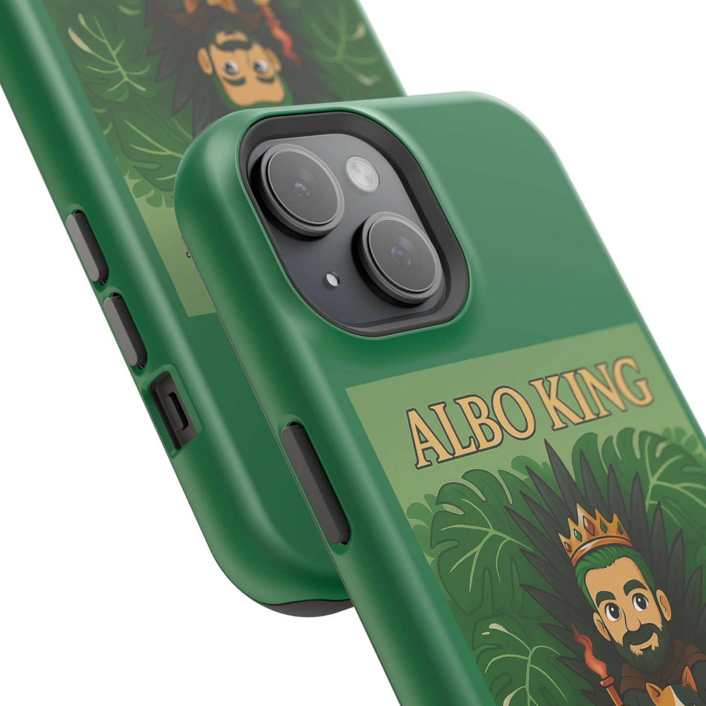 Impact-Resistant Phone Case — "Albo King" Jumanji Guardian Design