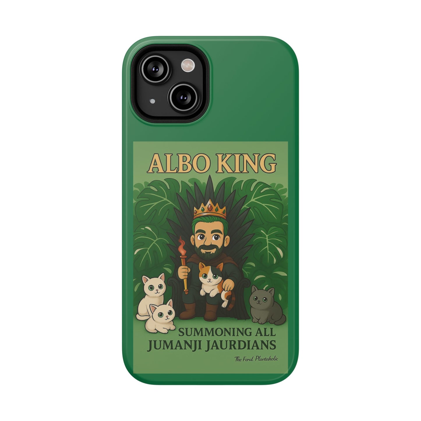 Impact-Resistant Phone Case — "Albo King" Jumanji Guardian Design