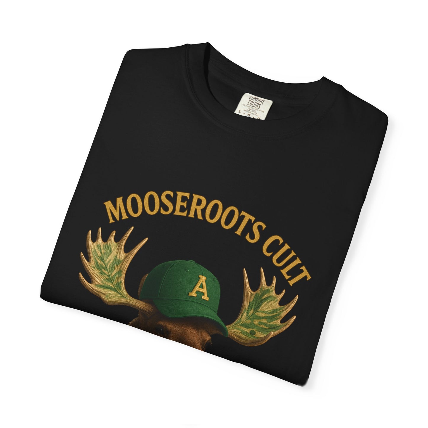 Moose Root Fan T-Shirt - Unisex Garment-Dyed Tee