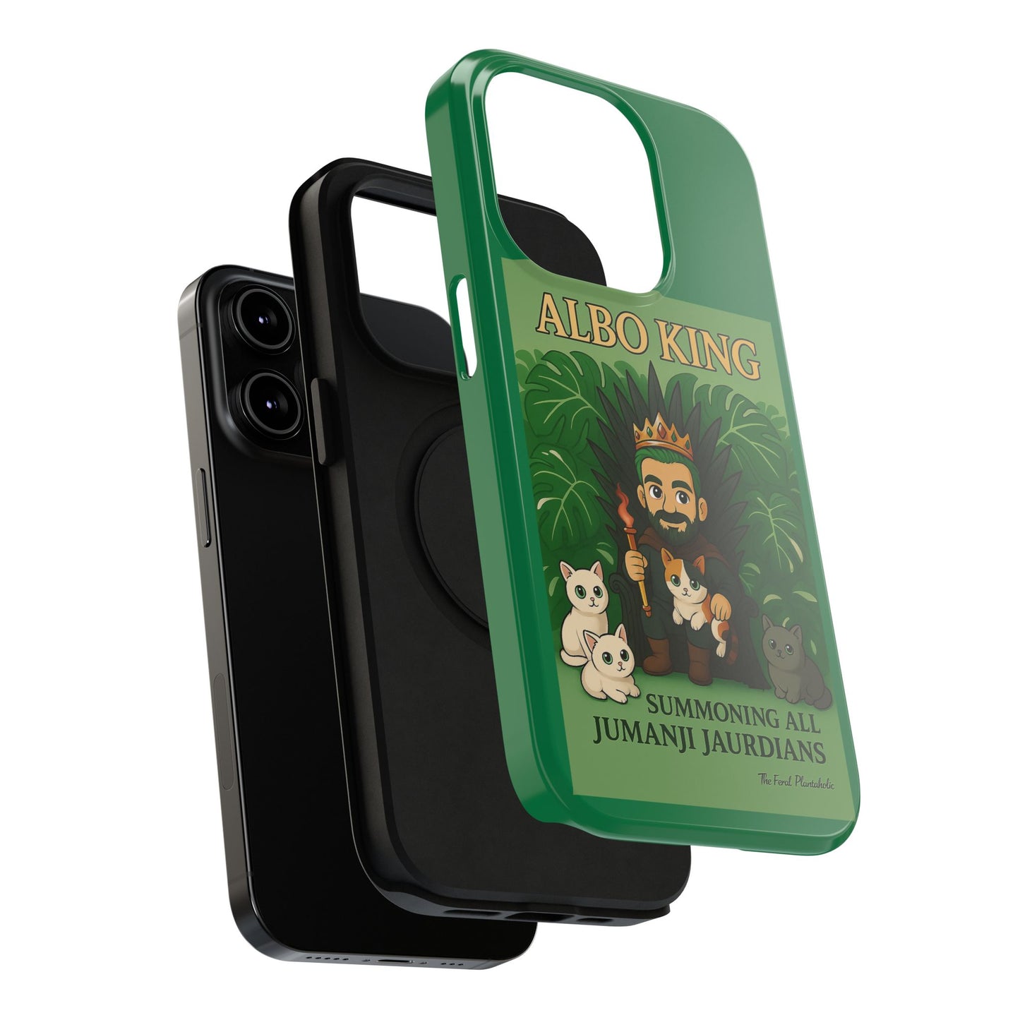 Impact-Resistant Phone Case — "Albo King" Jumanji Guardian Design