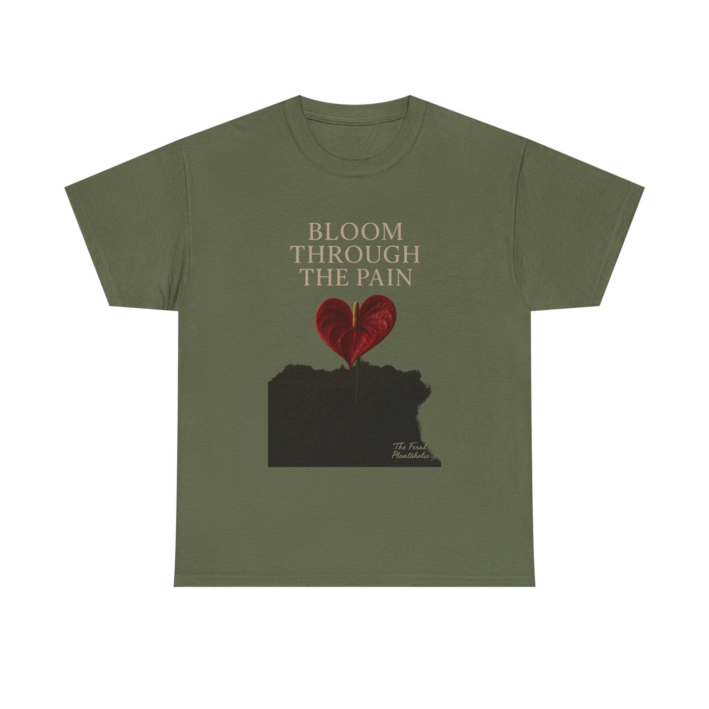 Bloom Through the Pain Unisex Heavy Cotton Tee | Inspirational Shirt, Motivational T-Shirt, Gift for Recovery, Grief Support, Mental [...]
