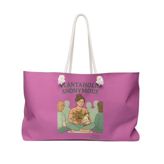 Stylish Plant Lover Weekender Bag - Perfect for Travel, Gifts, Gardening, Plant Enthusiasts, Eco-Friendly Decor