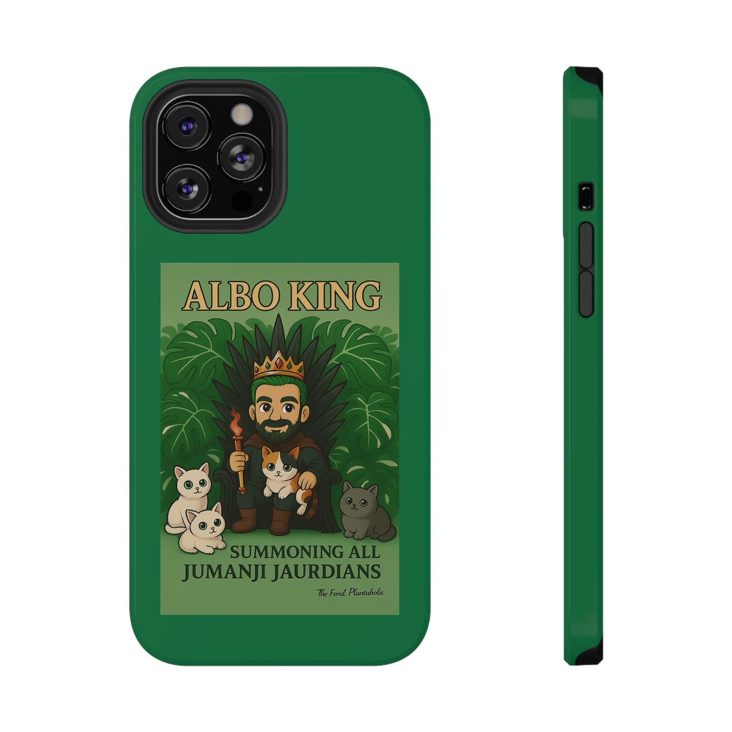 Impact-Resistant Phone Case — "Albo King" Jumanji Guardian Design