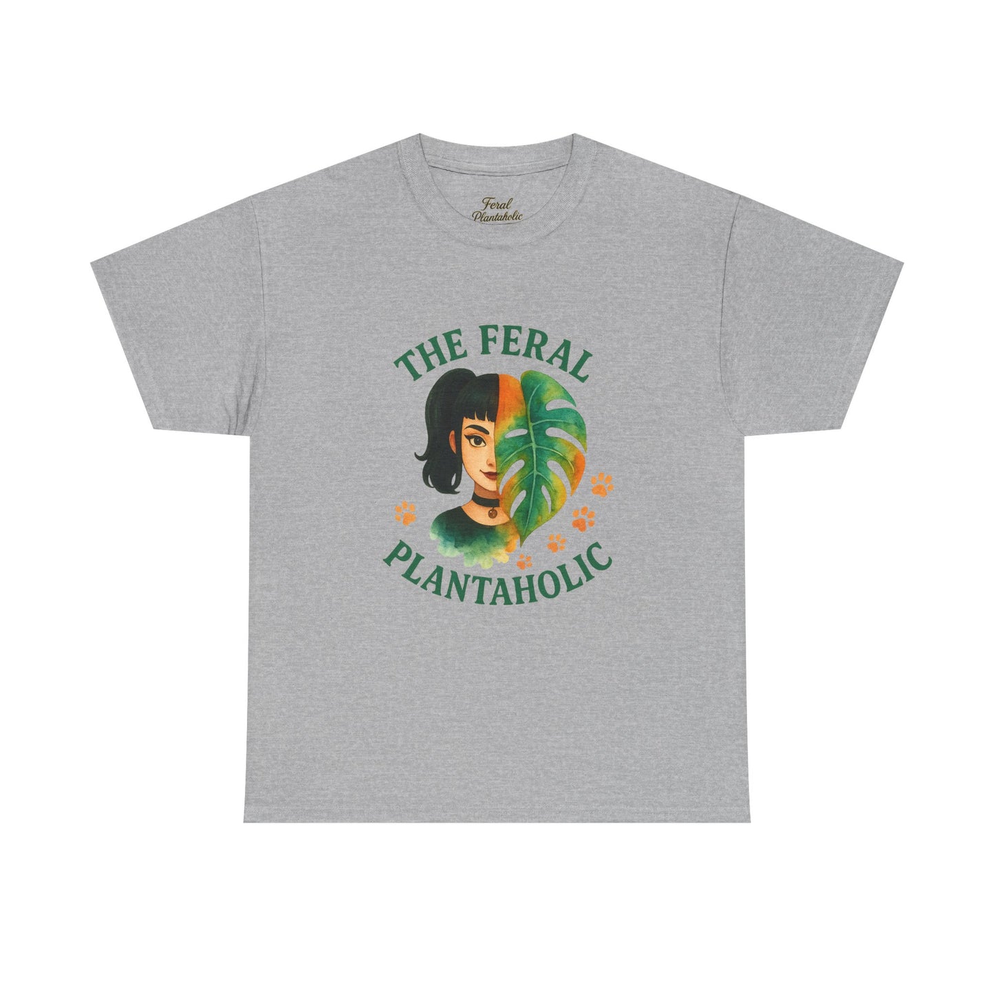 Feral Plantaholic Tee - Unisex Graphic Tee, Nature Lover Gift, Plant Parent Shirt, Eco-Friendly Outfit, Fun Casual Wear