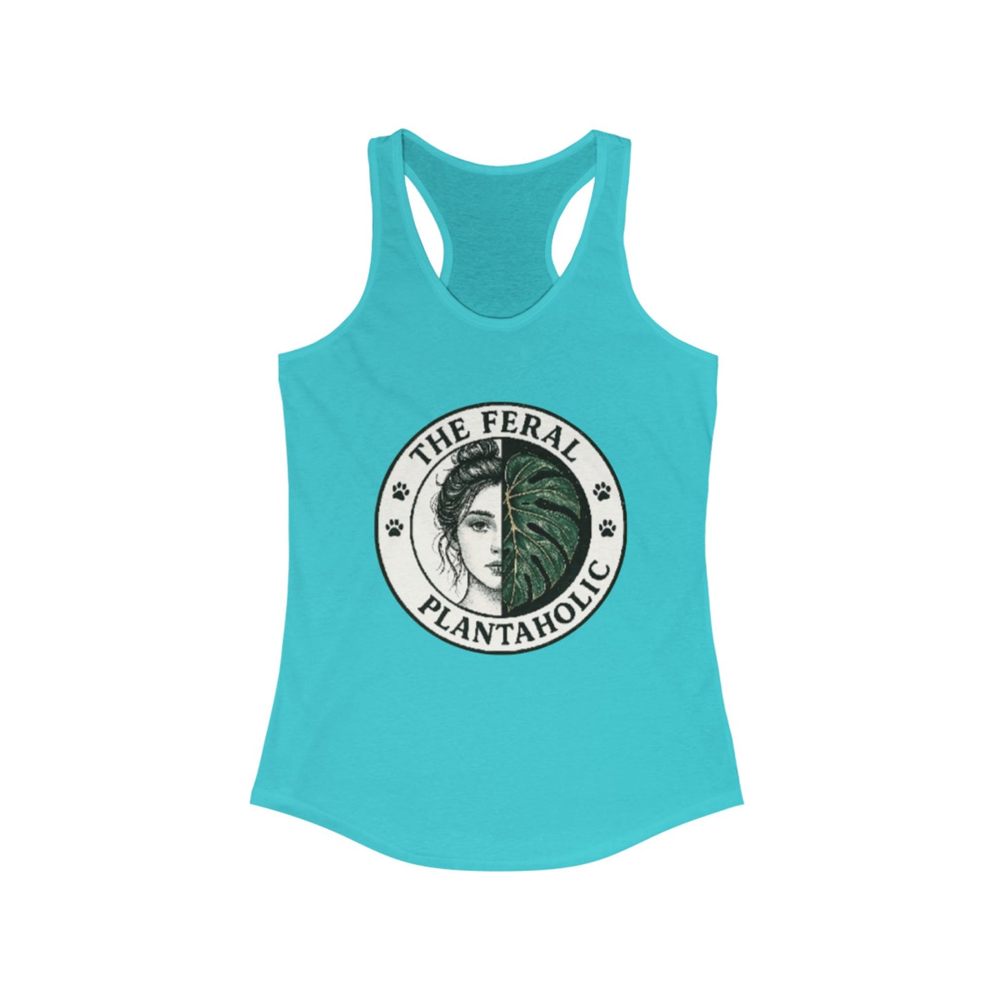 Feral Plantaholic Tank Top | Eco-Lover Gift | Summer Workout Top | Botanical Enthusiast Apparel | Nature Lover Tee